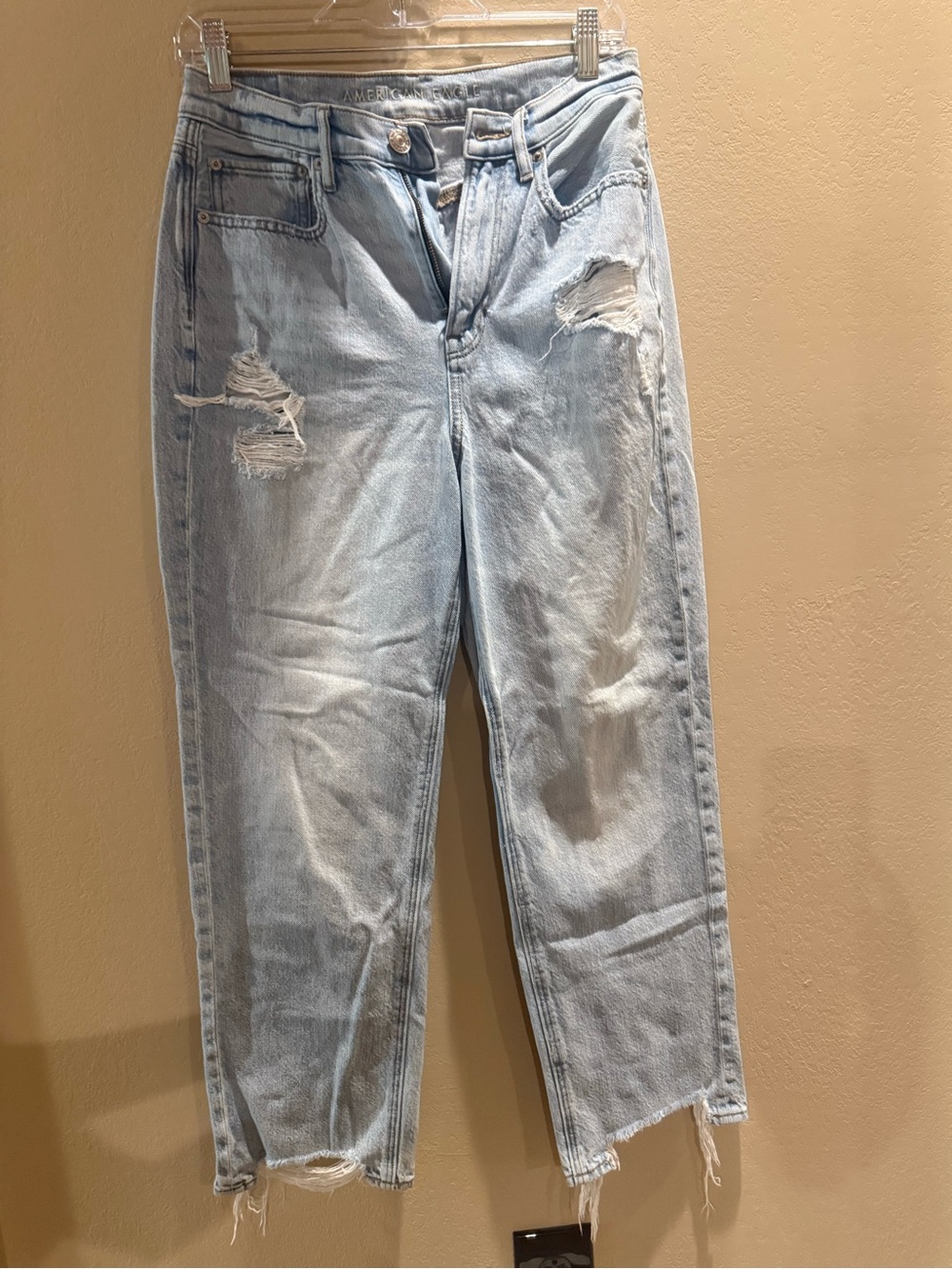 American Eagle Light Blue High-Rise '90s Boyfriend Jeans